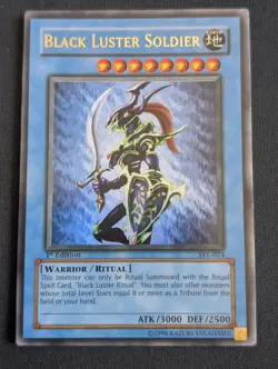 Yugioh Black Luster Soldier SYE-024 Starter Deck: Yugi Evolution 1st Edition NM - Image 1