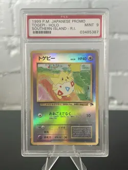 1999 Pokemon Japanese Promo Togepi Holo Southern Islands - Image 1
