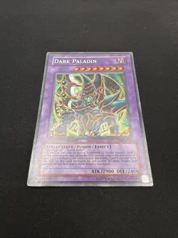 Dark Paladin DMG-001 Limited Edition Yu-Gi-Oh Secret Rare HP - Image 1