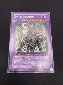 Dark Paladin DMG-001 Limited Edition Yu-Gi-Oh Secret Rare HP - Image 2
