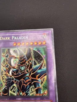 Dark Paladin DMG-001 Limited Edition Yu-Gi-Oh Secret Rare HP - Image 3