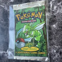 Wizards of the Coast 1999 Pokemon Jungle Booster Pack SEALED/NEVER OPENED 742818061384 - Image 4