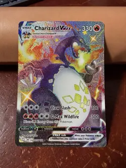 Pokemon TCG Charizard VMAX Shining Fates SV107/SV122 Mint - Image 1