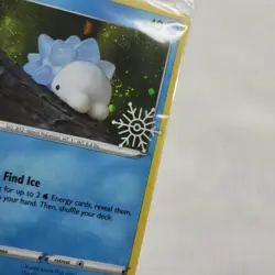 Pokemon TCG Snom 084/264 SWSH Fusion Strike Snowflake Promo Stamp 🔥2x Swirl 🔥 - Image 4