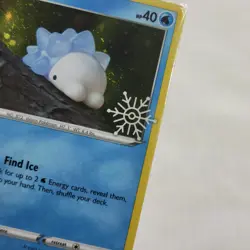 Pokemon TCG Snom 084/264 SWSH Fusion Strike Snowflake Promo Stamp 🔥2x Swirl 🔥 - Image 5