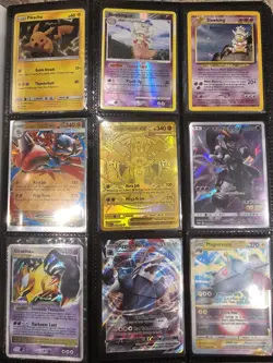 Pokemon Collection With Gold Mega Lucario Ex 188 SIR FREE SHIPPING NO RESERVE - Image 1