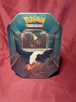 2024 Pokemon Collectors Tin Darkrai New/ Factory Sealed - Image 1