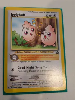 Pokemon TCG Igglybuff Wizards Black Star Promos 36 Regular Promo Promo - Image 1
