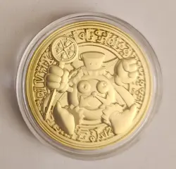 Yu-Gi-Oh! - Time Wizard - Official YCS Pre-Reg Coin - Gold - Image 1