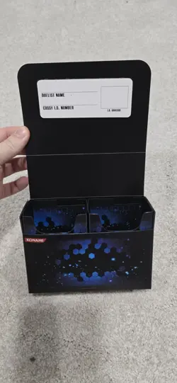 Yugioh Blue Double Deck Box - Image 2