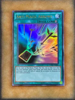 Yugioh Anti-Magic Arrows DPBC-EN004 Ultra Rare 1st Ed NM - Image 1