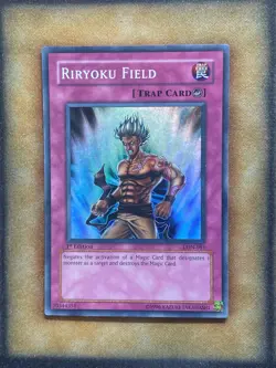 Yugioh Riryoku Field LON-081 Super Rare 1st Ed LP - Image 1