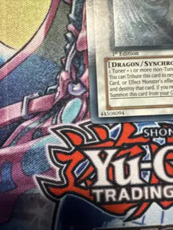 Yu-Gi-Oh! TCG Stardust Dragon TDGS-EN040 1st Edition Ghost Rare LP/MN - Image 3