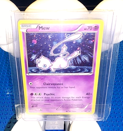 Mew XY192 XY Black Star Promo Cosmos Holo Pokemon TCG Card LP - Image 1