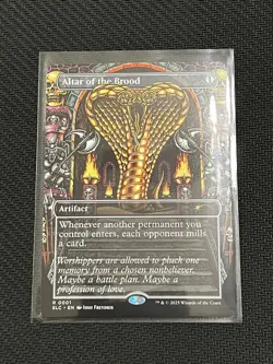 MtG ALTAR OF THE BROOD Secret Lair Encyclopedia Single Card Magic - Image 1