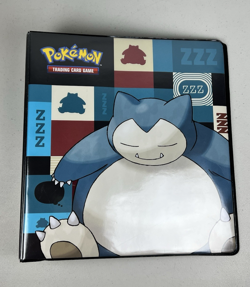 Pokemon Trading Card Game Snorlax 2'' 3 Ring Binder Blue Ultra PRO 85531 RARE - Image 1