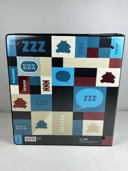 Pokemon Trading Card Game Snorlax 2'' 3 Ring Binder Blue Ultra PRO 85531 RARE - Image 5