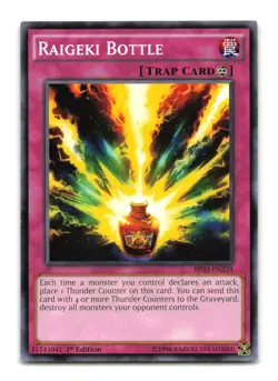 Raigeki Bottle - BP03-EN224 1st Edition - YuGiOh-LP - Image 1