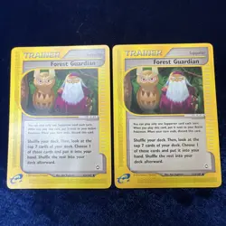 Forest Guardian 123/147 Aquapolis Pokemon Trainer E Series Card Vintage 2002 2 - Image 1