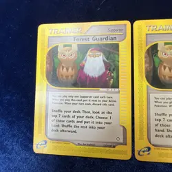 Forest Guardian 123/147 Aquapolis Pokemon Trainer E Series Card Vintage 2002 2 - Image 2