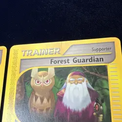 Forest Guardian 123/147 Aquapolis Pokemon Trainer E Series Card Vintage 2002 2 - Image 4