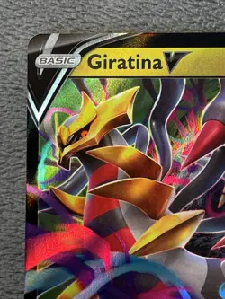 Giratina V SWSH259 Pokemon Card Full Art Black Star Promo Holo 2022 Near Mint - Image 4
