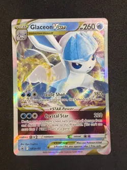Glaceon VSTAR SWSH197 SWSH: Sword & Shield Promo Cards Holo (NON-JUMBO) - Image 1