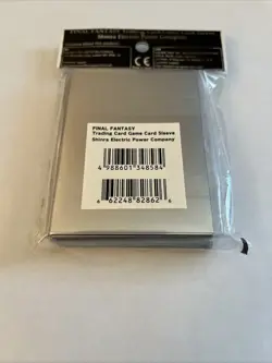 Final Fantasy Trading Card Game Card Sleeves - Shinra Electric Power Company - Image 2