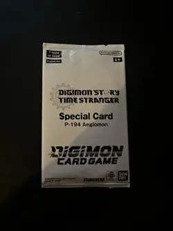 Aegiomon | P-194 | Digimon Card Game | Digimon Story Time Stranger Promo Sealed - Image 1