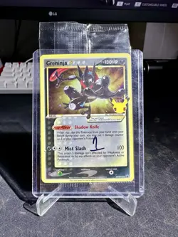 Greninja Star SWSH144 SWSH: Sword & Shield Promo Cards Holo Sealed 25th - Image 1