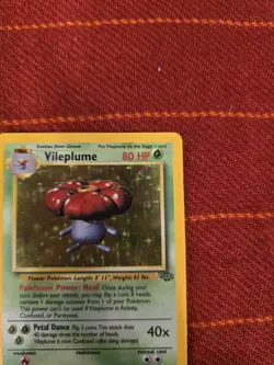 #3 Vileplume 15/64 Jungle 1999 Holo Rare Pokemon Card TCG (MP) - Image 4