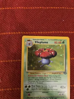 #3 Vileplume 15/64 Jungle 1999 Holo Rare Pokemon Card TCG (MP) - Image 5