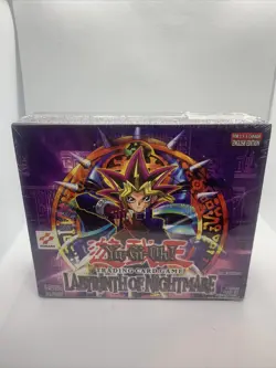 2003 Yu-Gi-Oh! Labyrinth Of Nightmare 1st Edition Factory Sealed Booster Box - Image 1