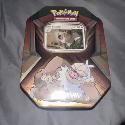 Pokemon TCG: Trading Card Game Brand New Factory Sealed Slaking Tin - Image 1