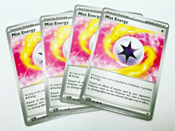 Pokemon Card 2024 Temporal Forces Playset Special Mist Energy 161/162 4x x4 - Image 1