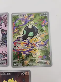 Mega Evolution Card Lot of 3 Full Art Near Mint+ Pokemon Cards TCG - Image 3