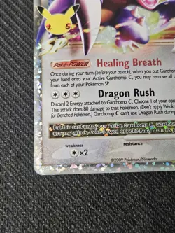 Garchomp C LV.X 145/147 Celebrations Classic Collection Holo Pokemon Card - Image 4