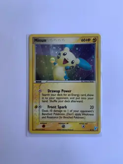 Minun Trainer Kit 6/12 - 2006 Nintendo - Pokemon Card - HOLO - NM - Image 1