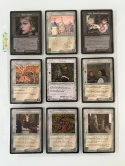 LOTR Middle Earth The White Hand Complete Set NRMT Unplayed 1997 122 Cards - Image 4