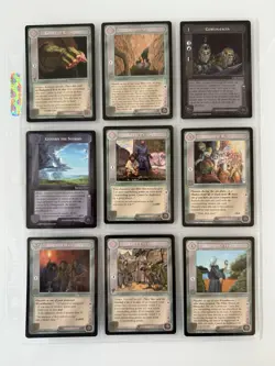 LOTR Middle Earth The White Hand Complete Set NRMT Unplayed 1997 122 Cards - Image 5