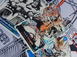 One Piece TCG Ace & Newgate ST22 Alt Art Leader + Marco + Decalvan 3-Card Lot! - Image 2