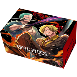Bandai ONE PIECE CARD GAME Official Storage Box Zoro & Sanji - Image 1