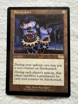 MTG - Smokestack - Urza's Saga - NM - Free Shipping! - Image 1