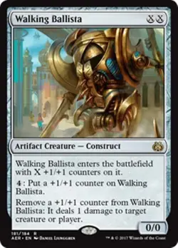 WALKING BALLISTA Aether Revolt MTG Artifact Creature LP - Image 1