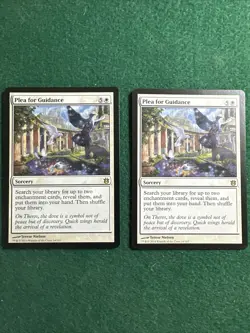 2x Plea for Guidance Moderate Play, English - Born of the Gods MTG - Image 1