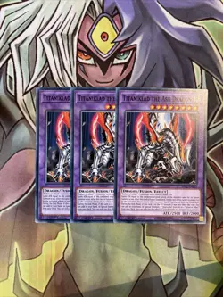 SDAZ-EN043 x3 Titaniklad the Ash Dragon Common Excellent Condition Yugioh - Image 1