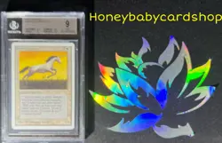 MTG Unlimited Edition 1993 Pearled Unicorn BGS 9.0 MINT Old School 93/94 - Image 4