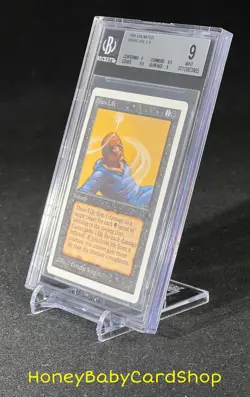 MTG Unlimited Edition 1993 Drain Life BGS 9.0Q++ (Quad++) MINT Old School 93/94 - Image 3