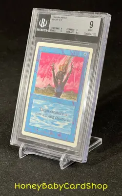 MTG Unlimited Edition 1993 Flight BGS 9.0Q+ (Quad+) MINT Old School 93/94 - Image 3