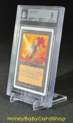 MTG Unlimited Edition 1993 Paralyze BGS 9.0 MINT Old School 93/94 - Image 3